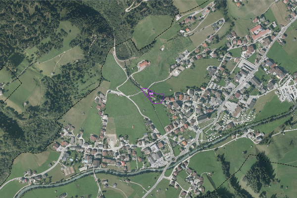 violetter Hinweisbereich