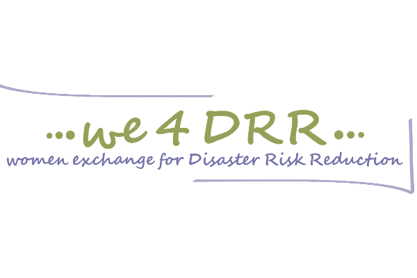 women exchange for disaster risk reduction logo