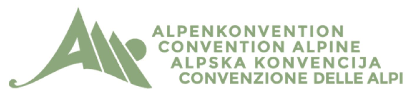 Logo der Alpenkonvention