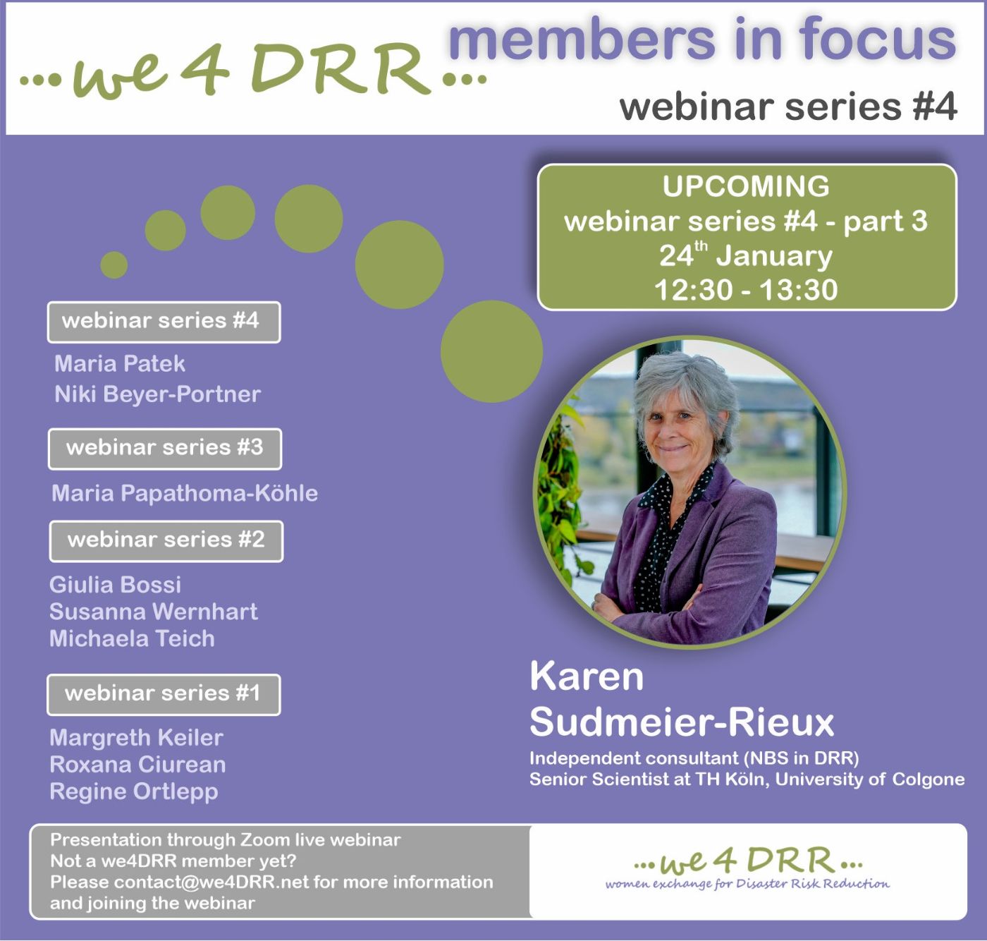 we4DRR webinar series 4-3