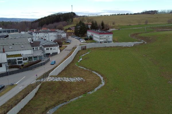 Ableitung zum Hochwasserschutz