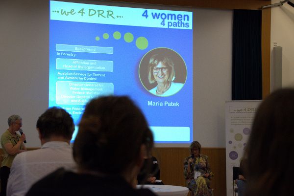 panel with presentation