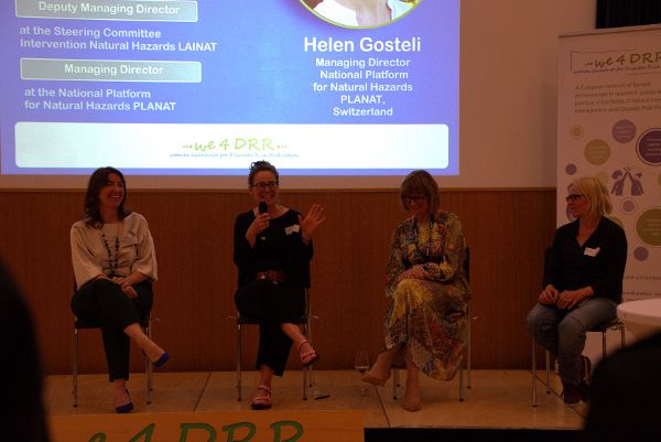 four women on the panel