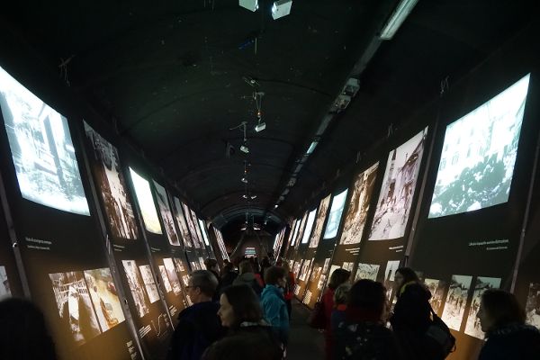 exhibition on the flood in Trento in 1966