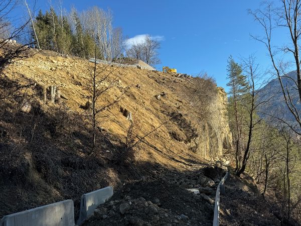Start der Bauarbeiten am Hemmafelsen 