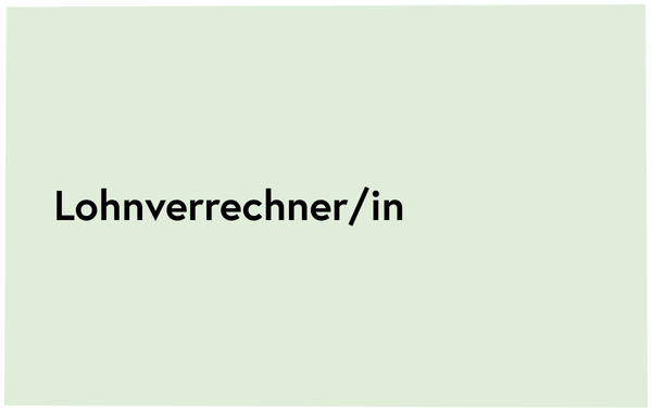  Lohnverrechner/in