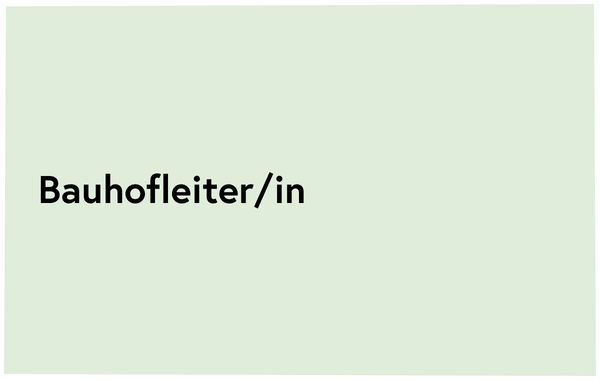 Bauhofleiter/in