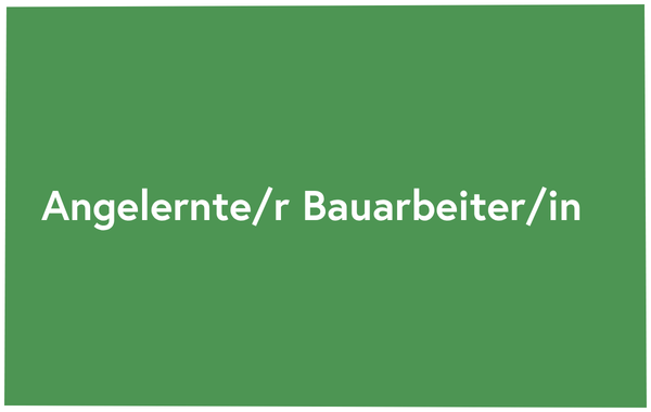 Angelernte/r Bauarbeiter/in