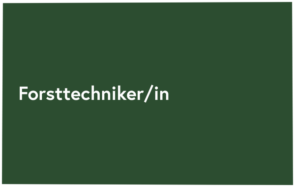 Forsttechniker/in