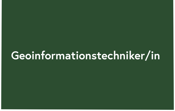 Geoinformationstechniker/in