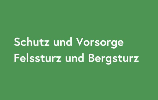 SV Felssturz Bergsturz