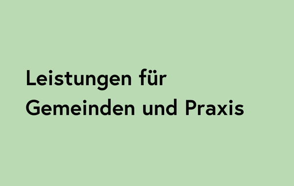 Leistungen für Gemeinden