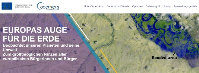 Copernicus-Homepage - Europas Auge für die Erde, beobachtet unseren Planeten und seine Umwelt 