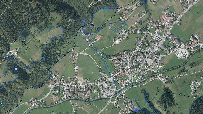 blauer Vorbehaltsbereich